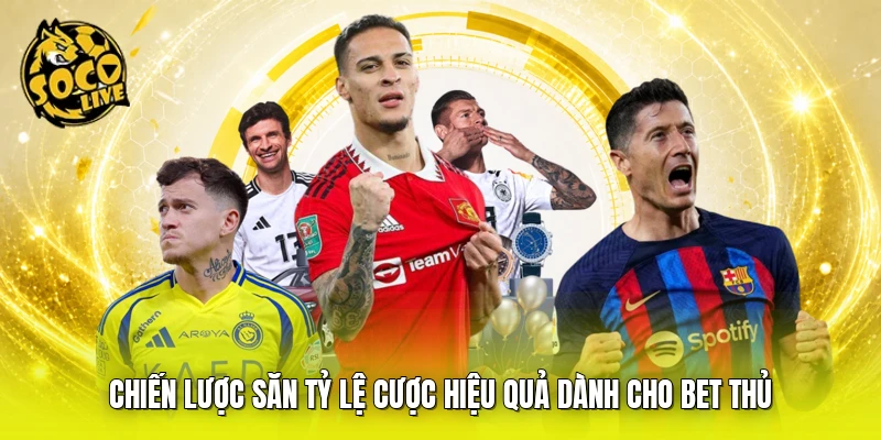Chiến lược săn tỷ lệ cược hiệu quả dành cho bet thủ