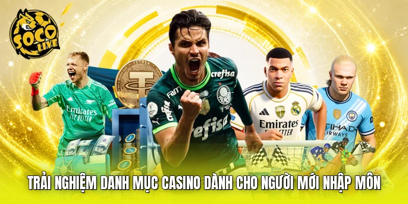 Trải nghiệm danh mục casino dành cho người mới nhập môn